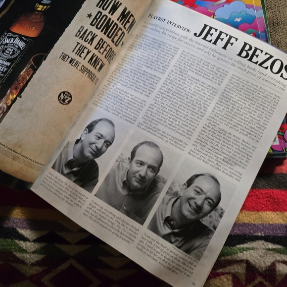 Playboy Magazine Feb 2000 Y2k Angie Everhart Jeff Bezos interview - John Mccain - Picture 2 of 6